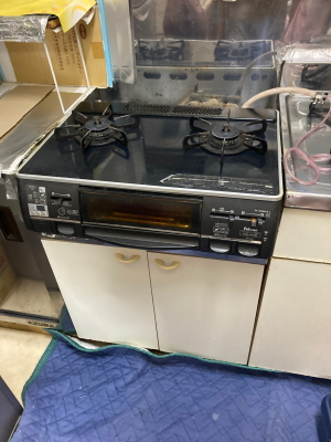 ガステーブルコンロ（ゴムホースで接続するガスコンロ）