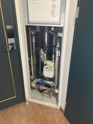 RUX-V1615SFFBA(A)-E(後方給排気タイプ)が付きました