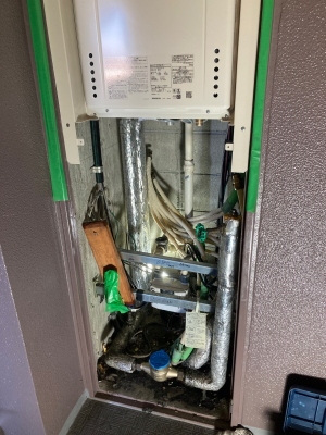 GT-2470SAW-TB-1-BL　の本体が無事設置できました