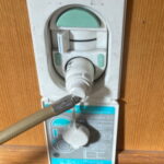 既設：壁用1口ガス元栓（開閉ツマミがあるタイプ）N554AまたはFV554A