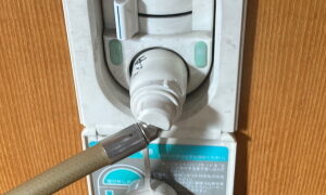 【壁取替ガス栓554用】の取替(既設N554AまたはFV554Aからの取替用ガス元栓)