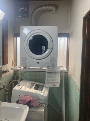 交換完了 RDT-31S(A)(乾燥量3kg、スタンダードタイプ)