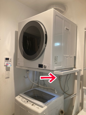 ガス衣類乾燥機　RDT-93　新規設置